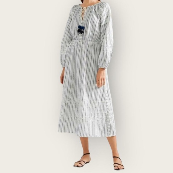 Loveshackfancy Striped Dress - Picture 1 of 11